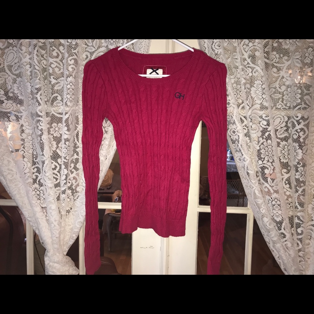 Pink Gilly Hicks sweater (XS)